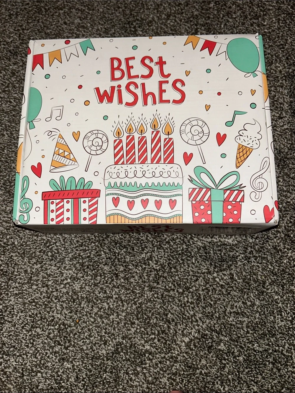 Best Wishes Party Gift Box for Cowgirl Baby Shower